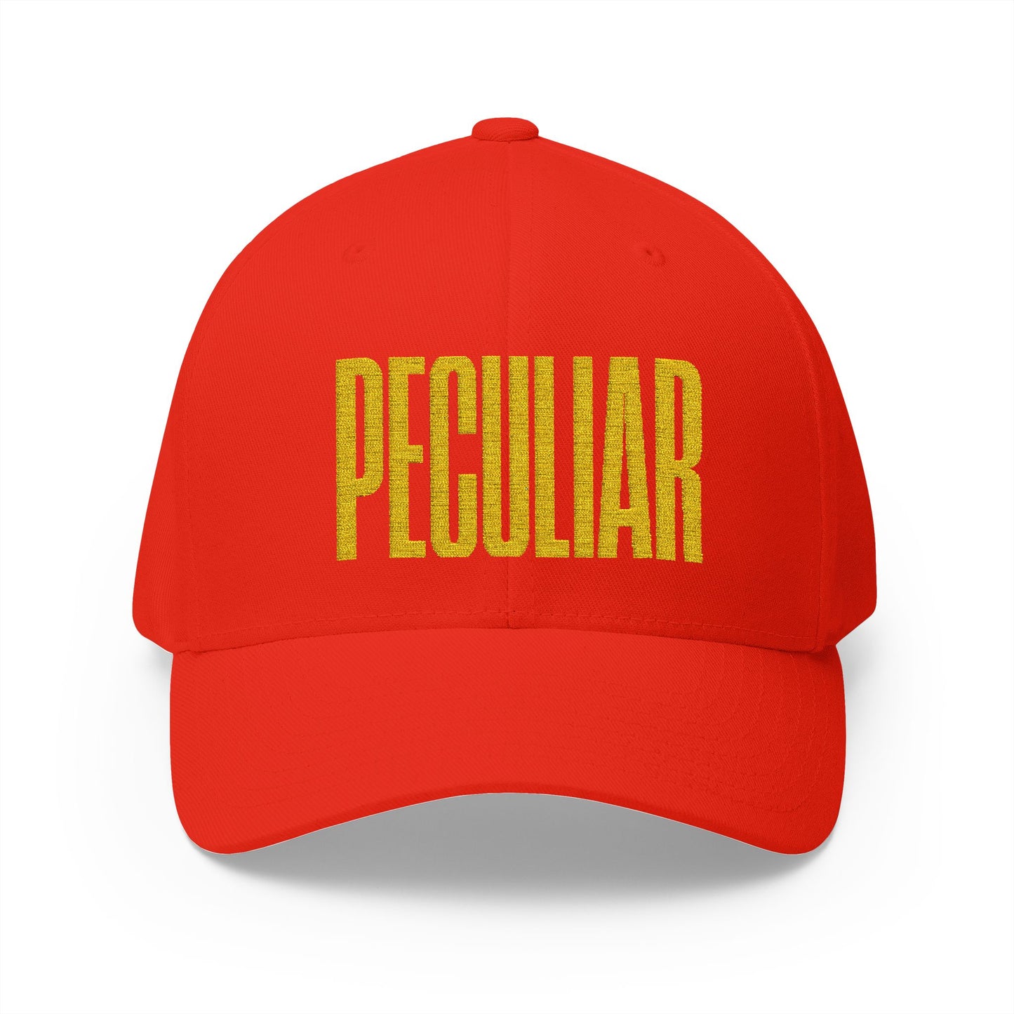 Peculiar Embroidered Trucker Hat