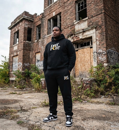Diff-rent with the cross Fleeced Jogger Sweatpants