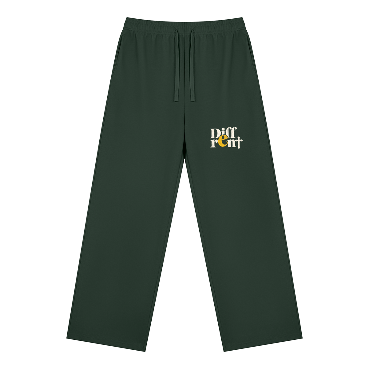 Diff-rent with the Cross Unisex Straight Leg Sweatpants