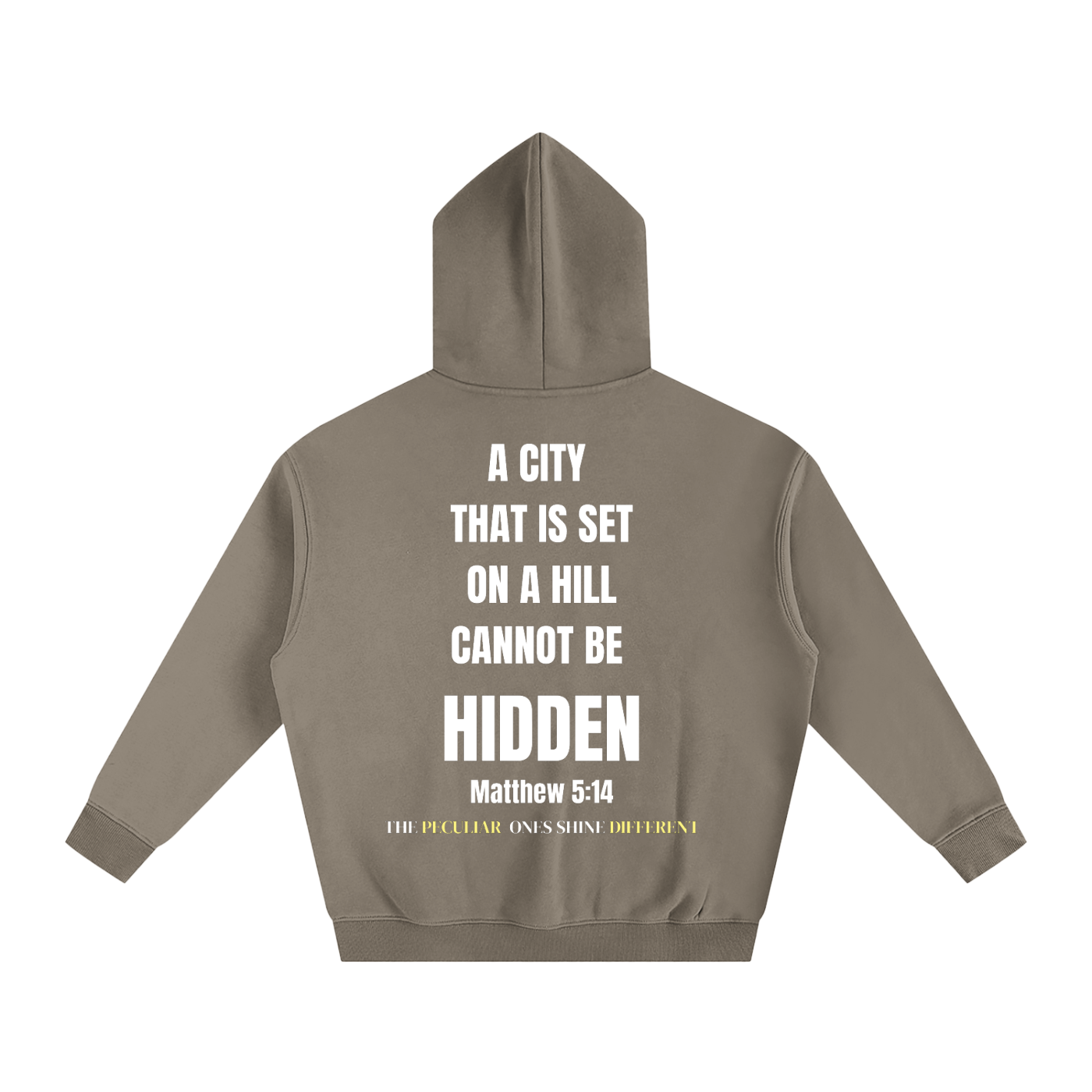 Ye Are the Light of the World Hoodie (Matt.5:14)