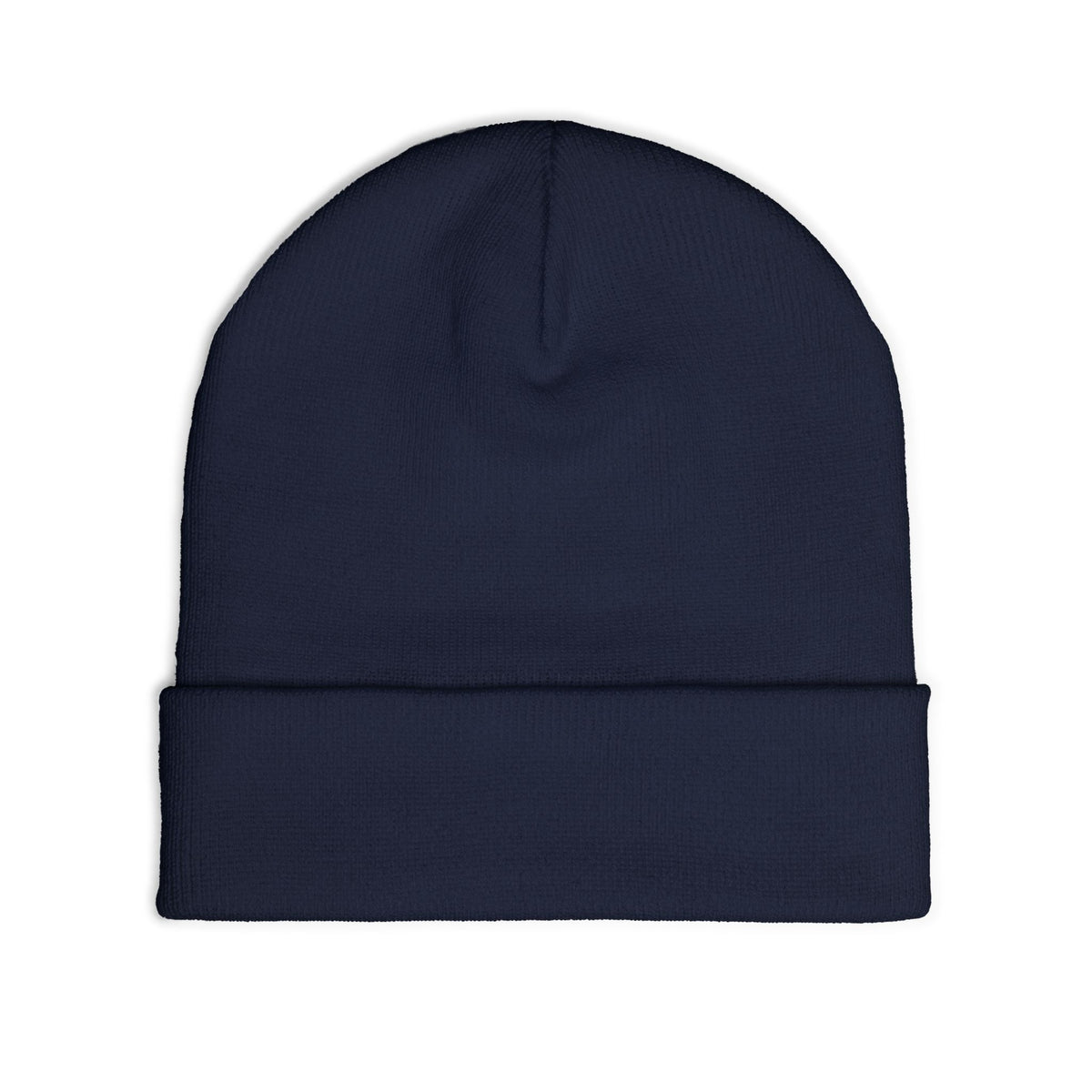 Embroidered "Diff-rent With the Cross" Knit Beanie