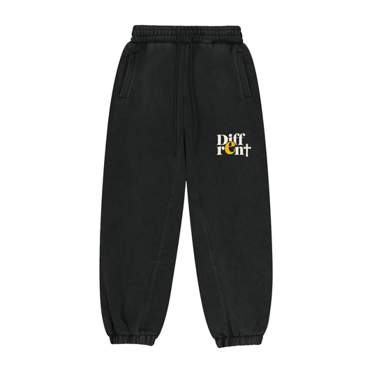 Diff-rent with the cross Fleeced Jogger Sweatpants