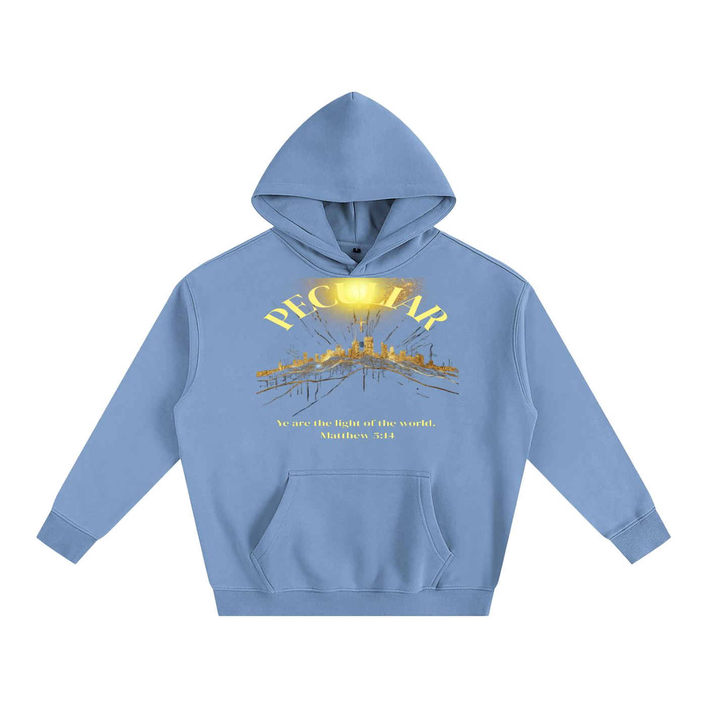 Ye Are the Light of the World Hoodie (Matt.5:14)