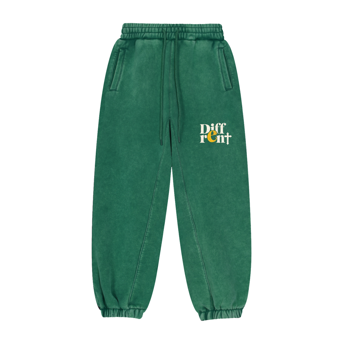 Diff-rent with the cross Fleeced Jogger Sweatpants