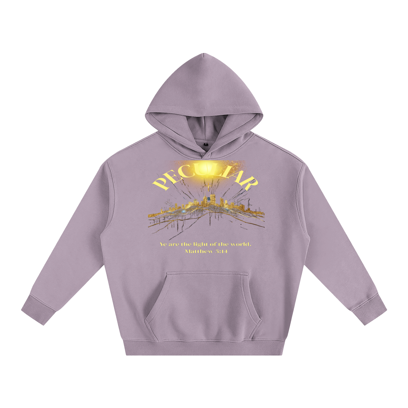 Ye Are the Light of the World Hoodie (Matt.5:14)