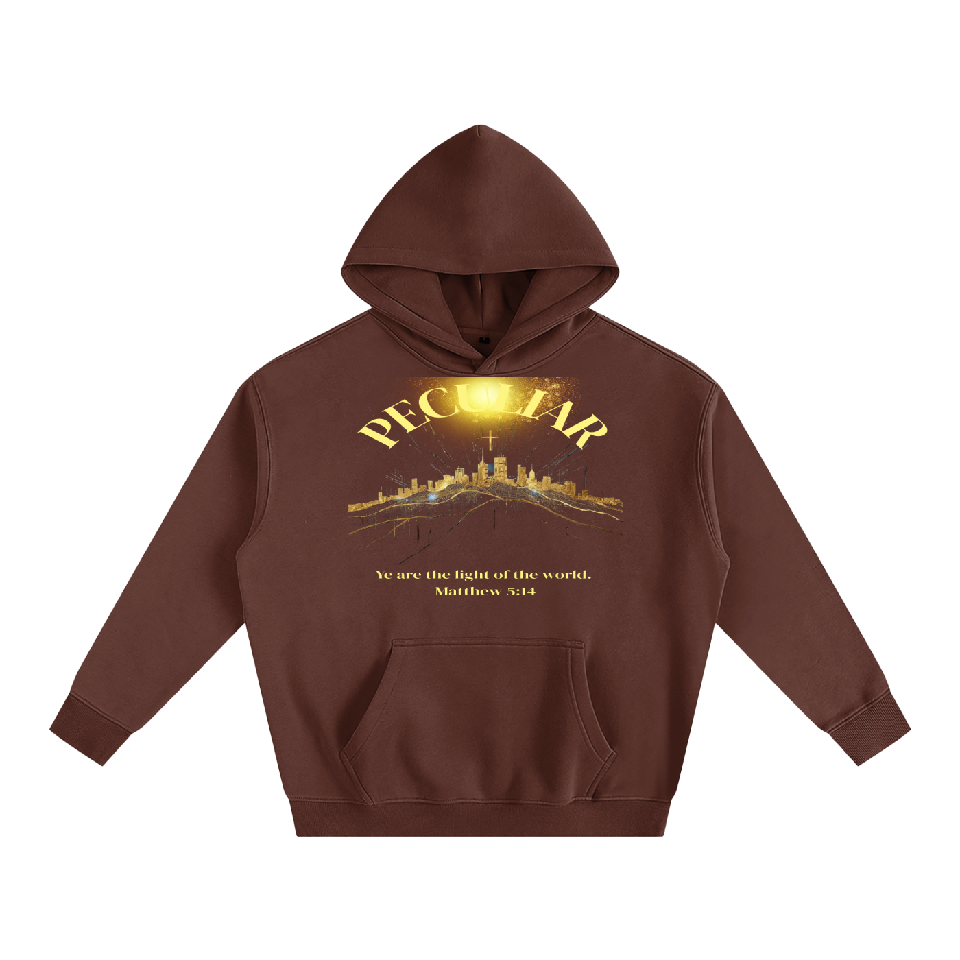 Ye Are the Light of the World Hoodie (Matt.5:14)