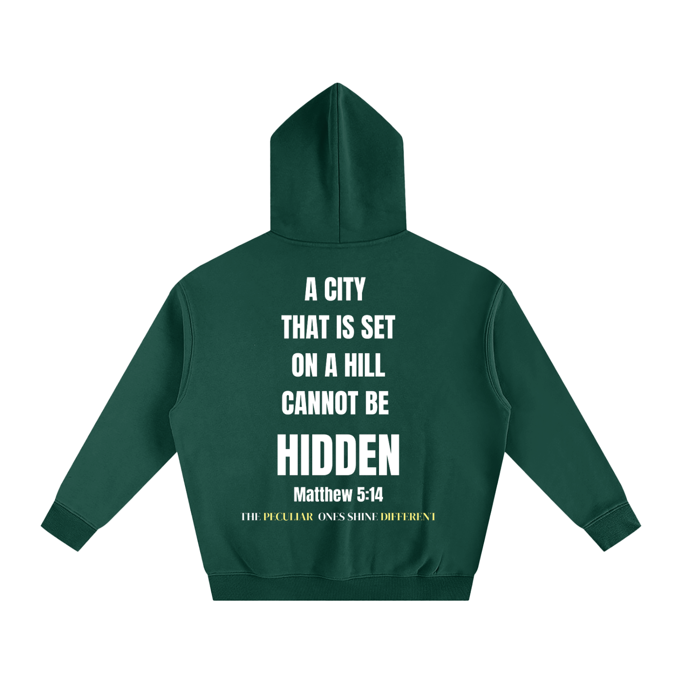 Ye Are the Light of the World Hoodie (Matt.5:14)