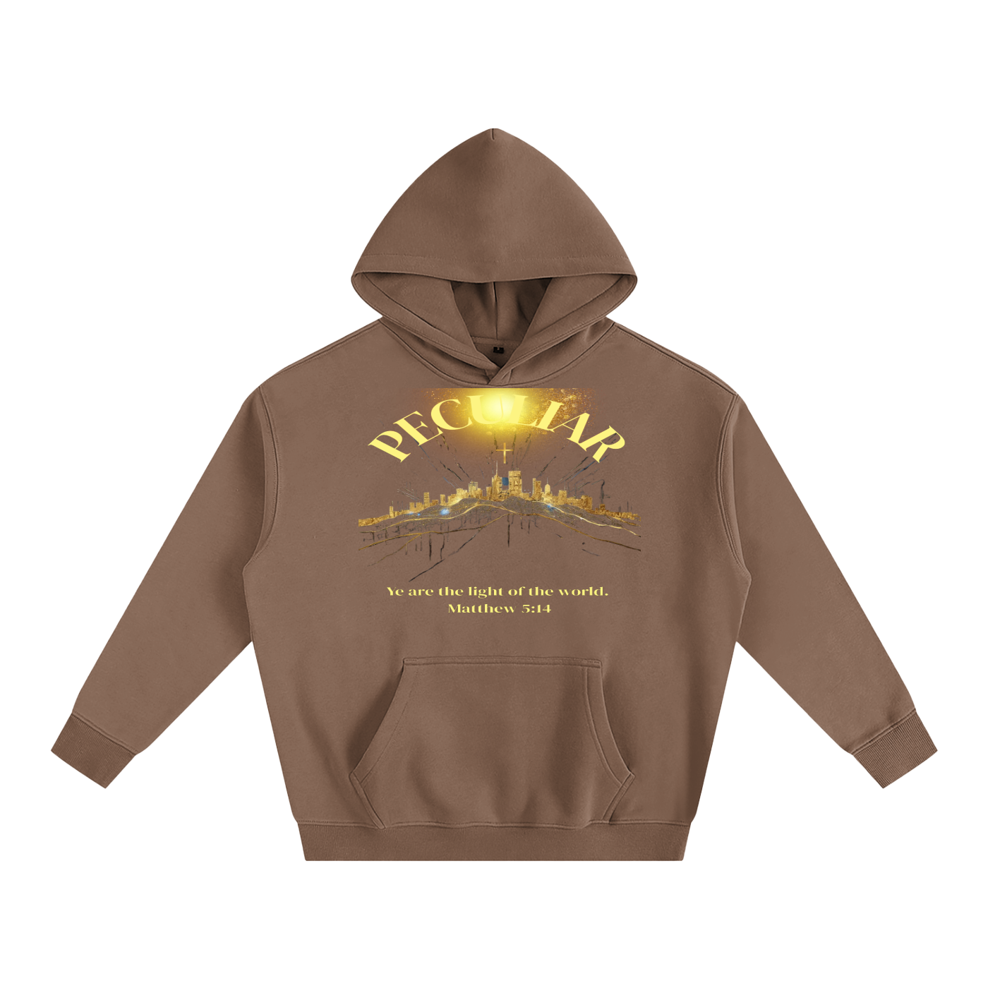 Ye Are the Light of the World Hoodie (Matt.5:14)