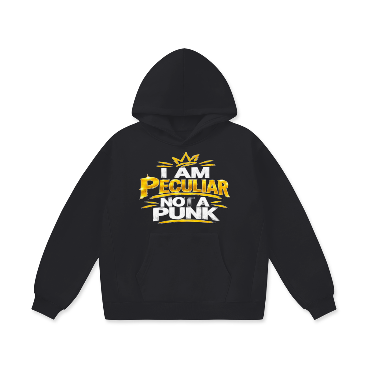 I am Peculiar not a punk Oversized Heavyweight Fleece Hoodie