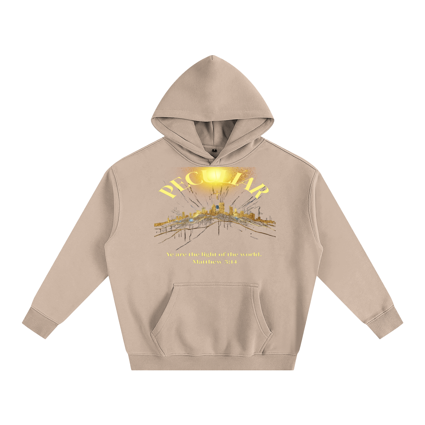 Ye Are the Light of the World Hoodie (Matt.5:14)