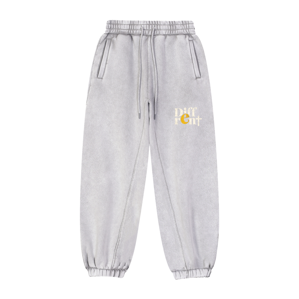 Diff-rent with the cross Fleeced Jogger Sweatpants