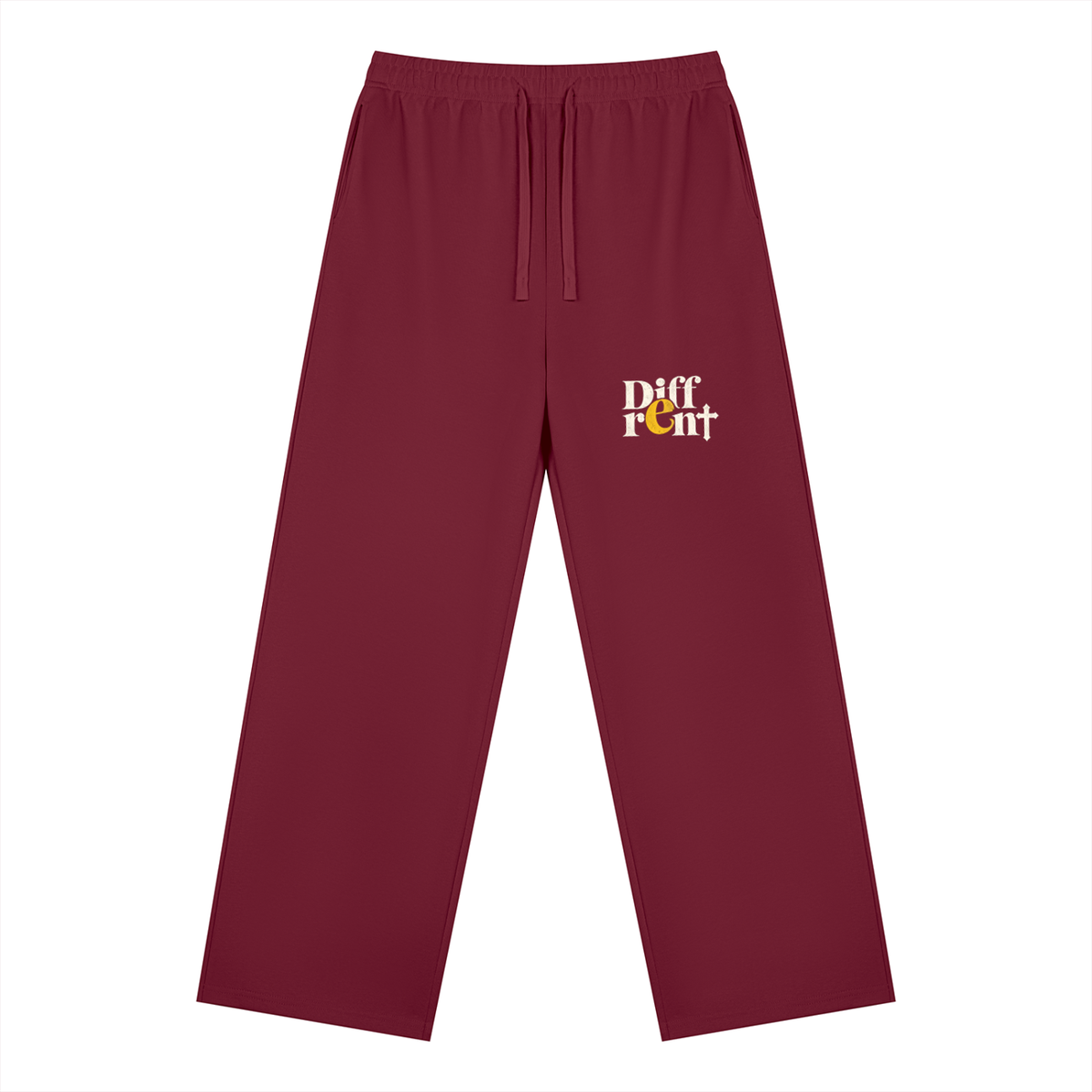 Diff-rent with the Cross Unisex Straight Leg Sweatpants