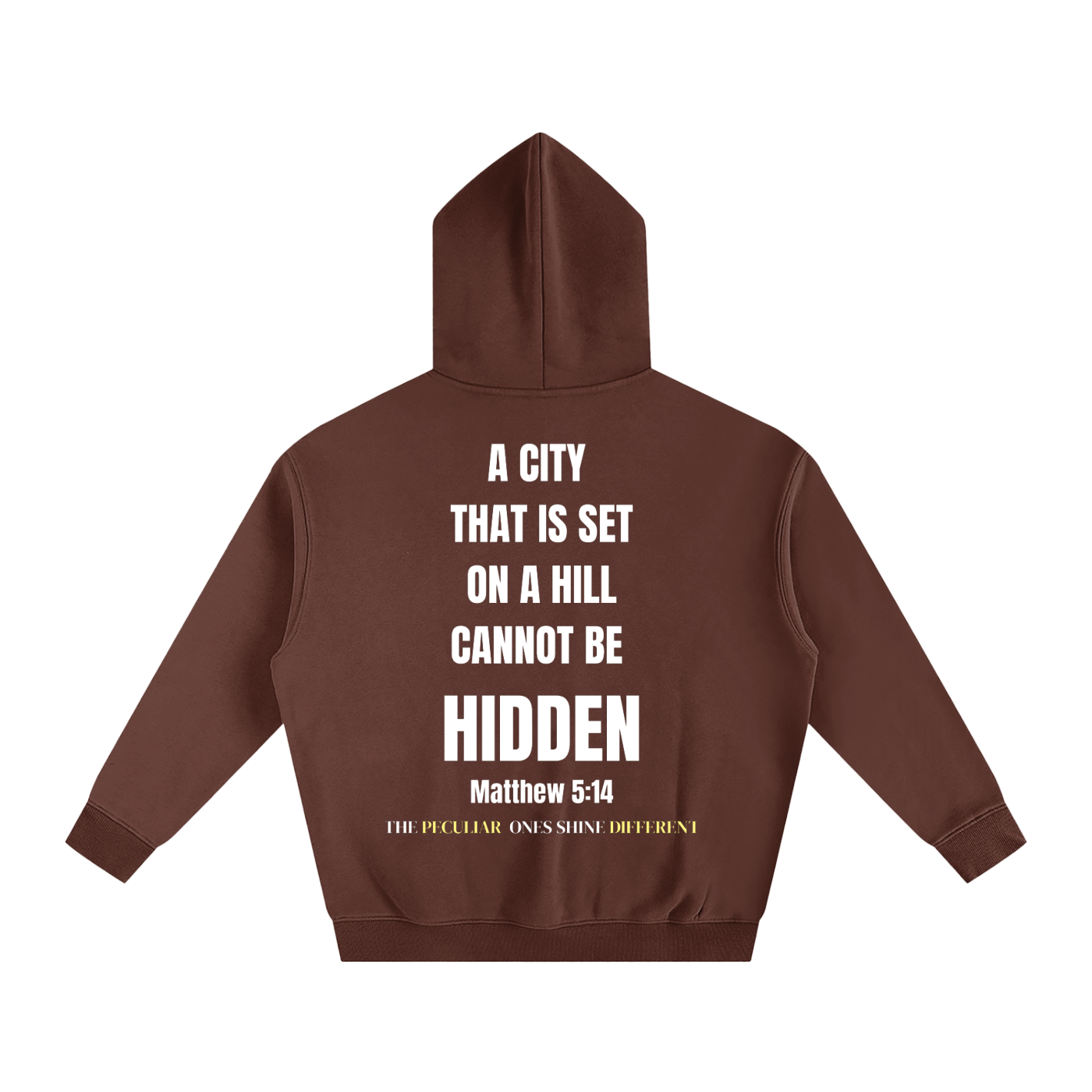 Ye Are the Light of the World Hoodie (Matt.5:14)
