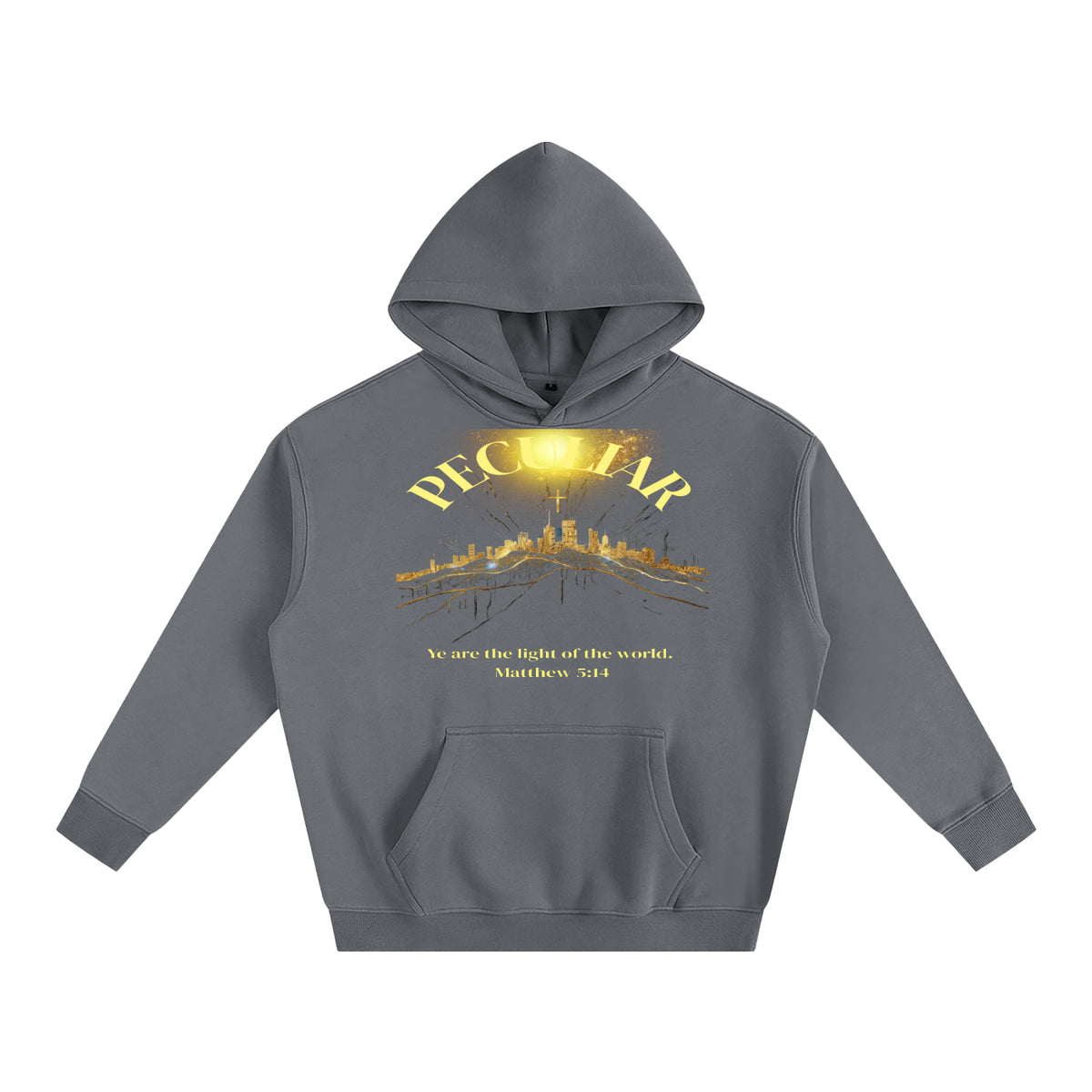 Ye Are the Light of the World Hoodie (Matt.5:14)