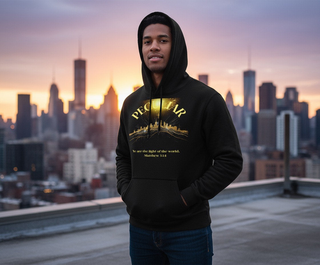 Ye Are the Light of the World Hoodie (Matt.5:14)