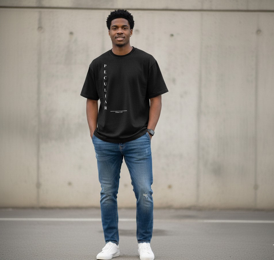 Peculiar Stacked Heavyweight Drop Shoulder T-Shirt