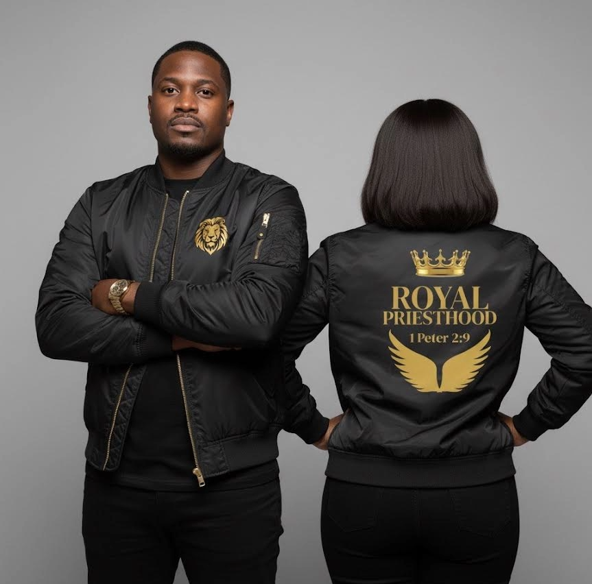 Unisex Royal Priesthood Bomber Jacket