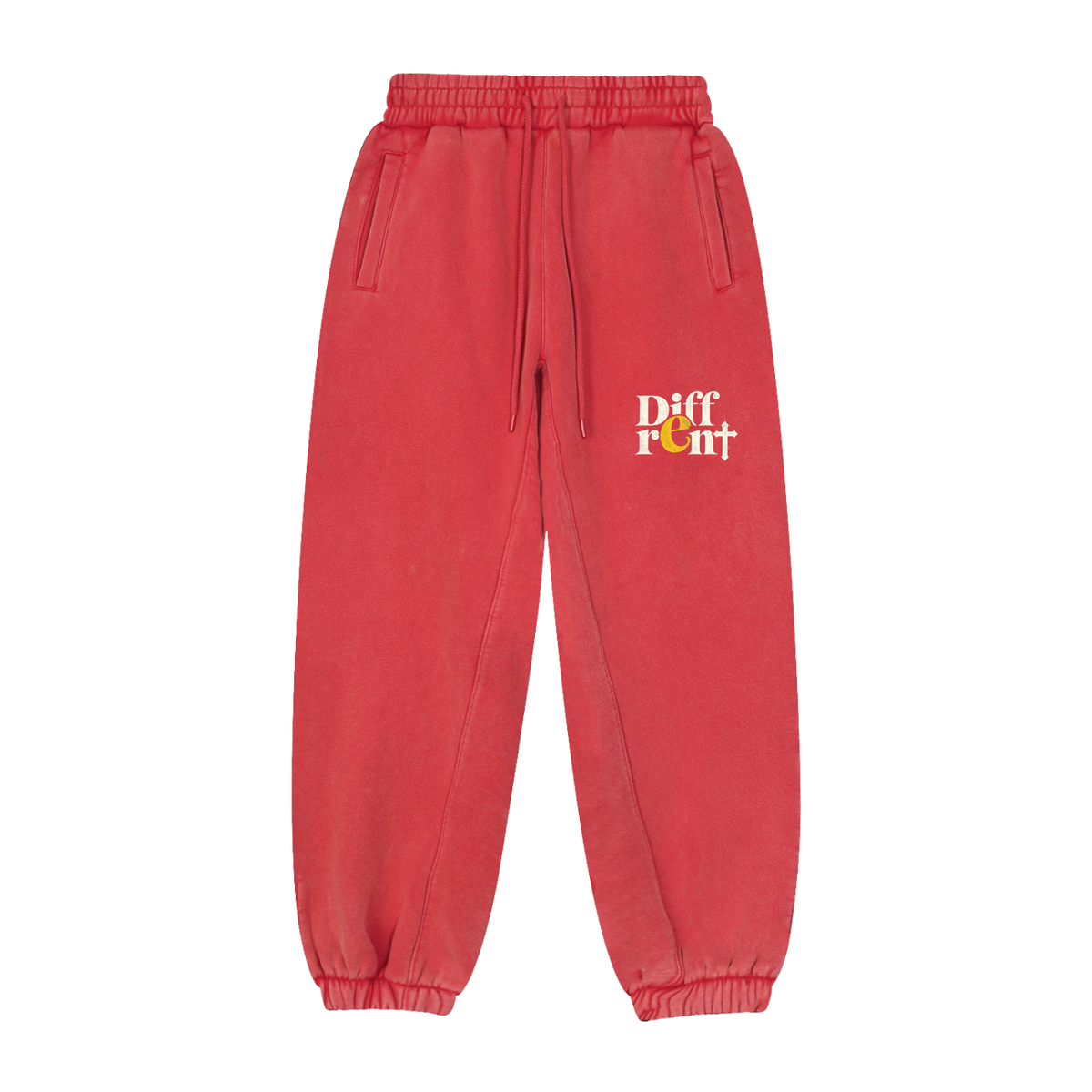 Diff-rent with the cross Fleeced Jogger Sweatpants