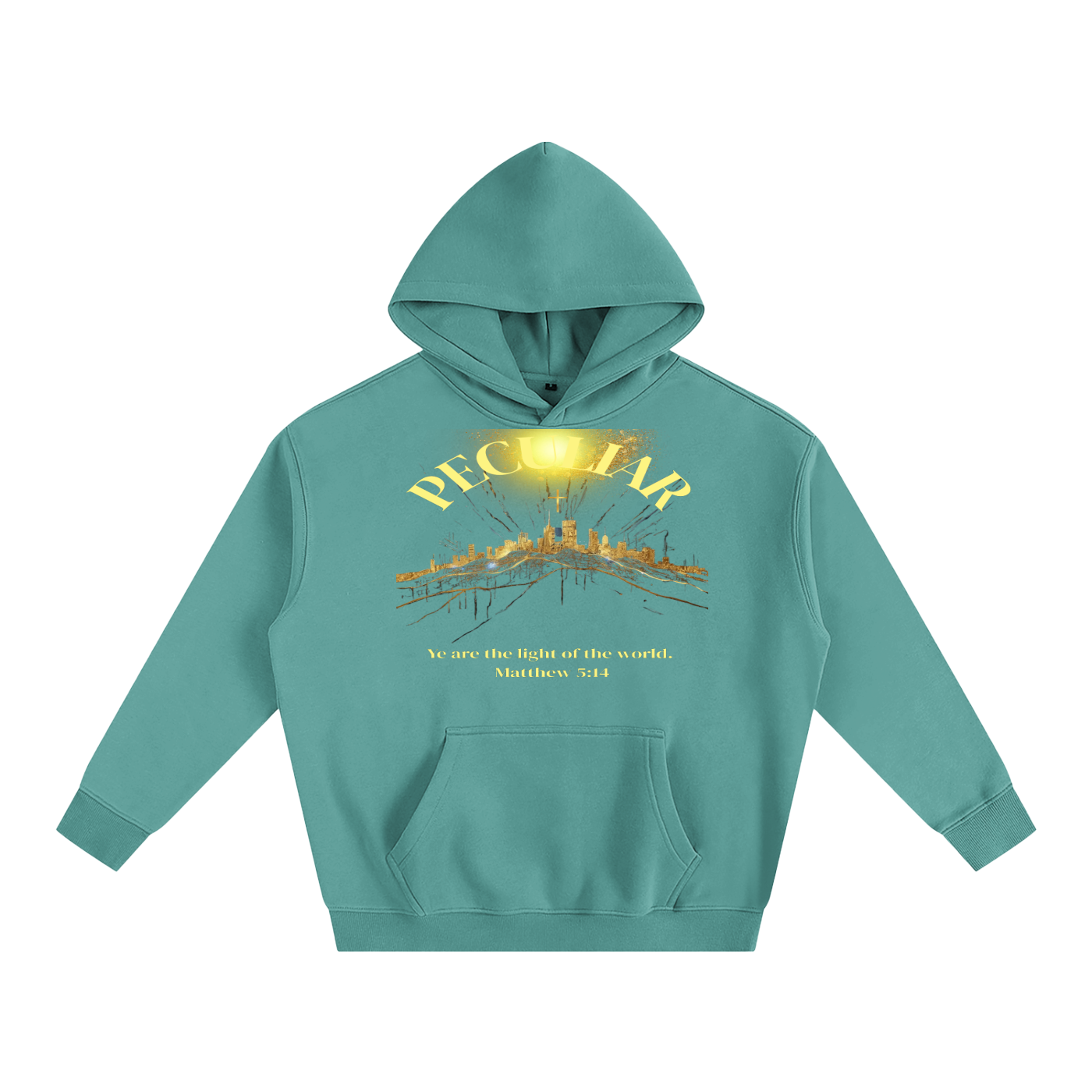 Ye Are the Light of the World Hoodie (Matt.5:14)