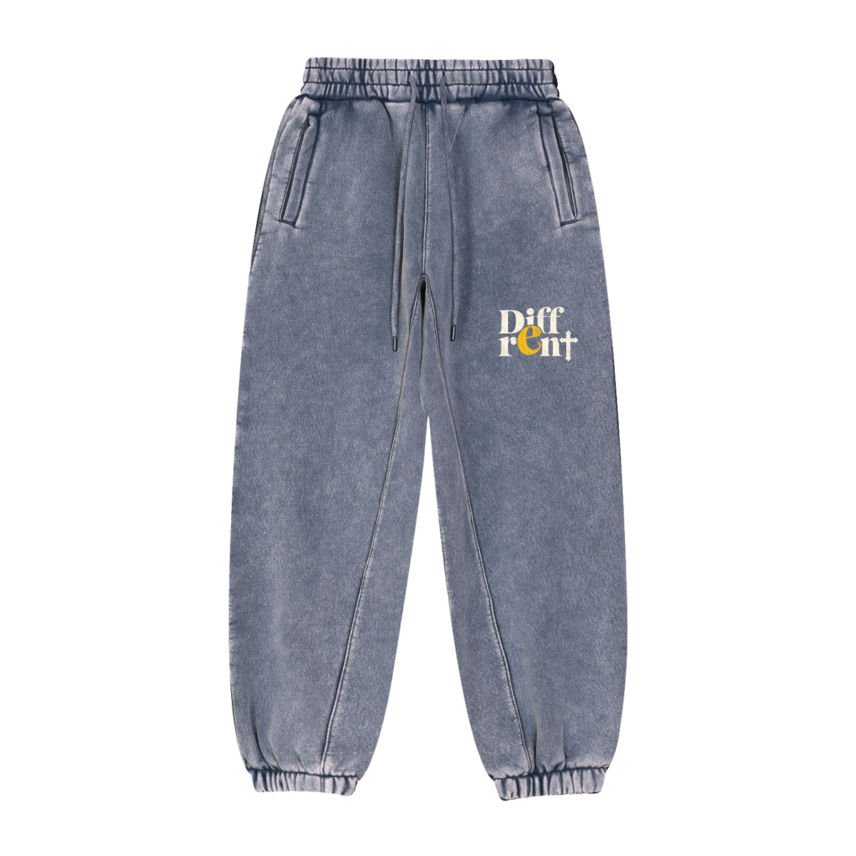 Diff-rent with the cross Fleeced Jogger Sweatpants