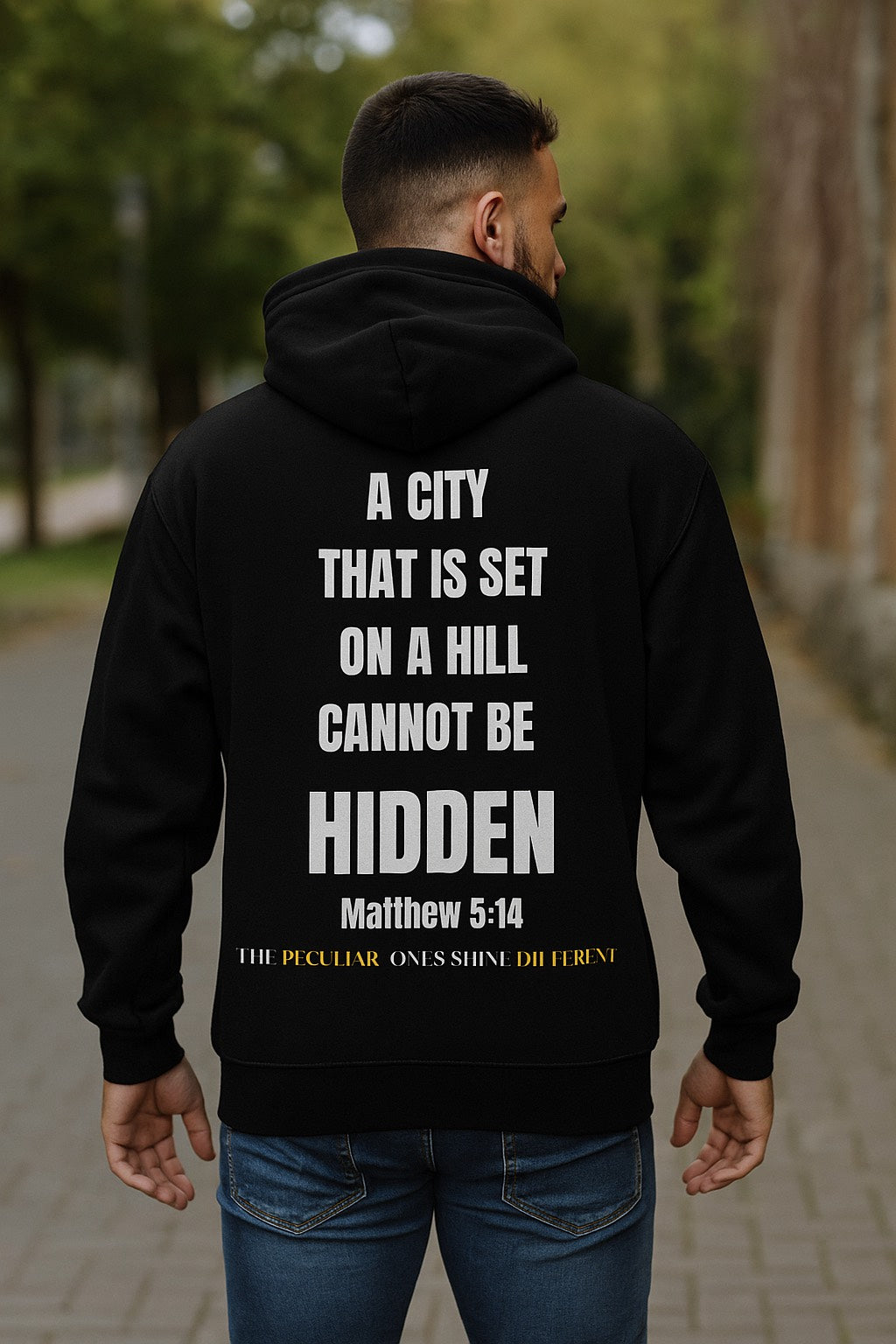 Ye Are the Light of the World Hoodie (Matt.5:14)