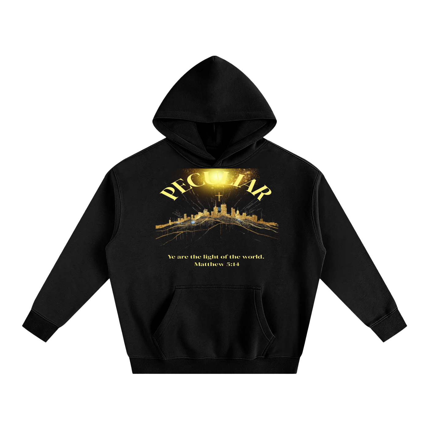 Ye Are the Light of the World Hoodie (Matt.5:14)