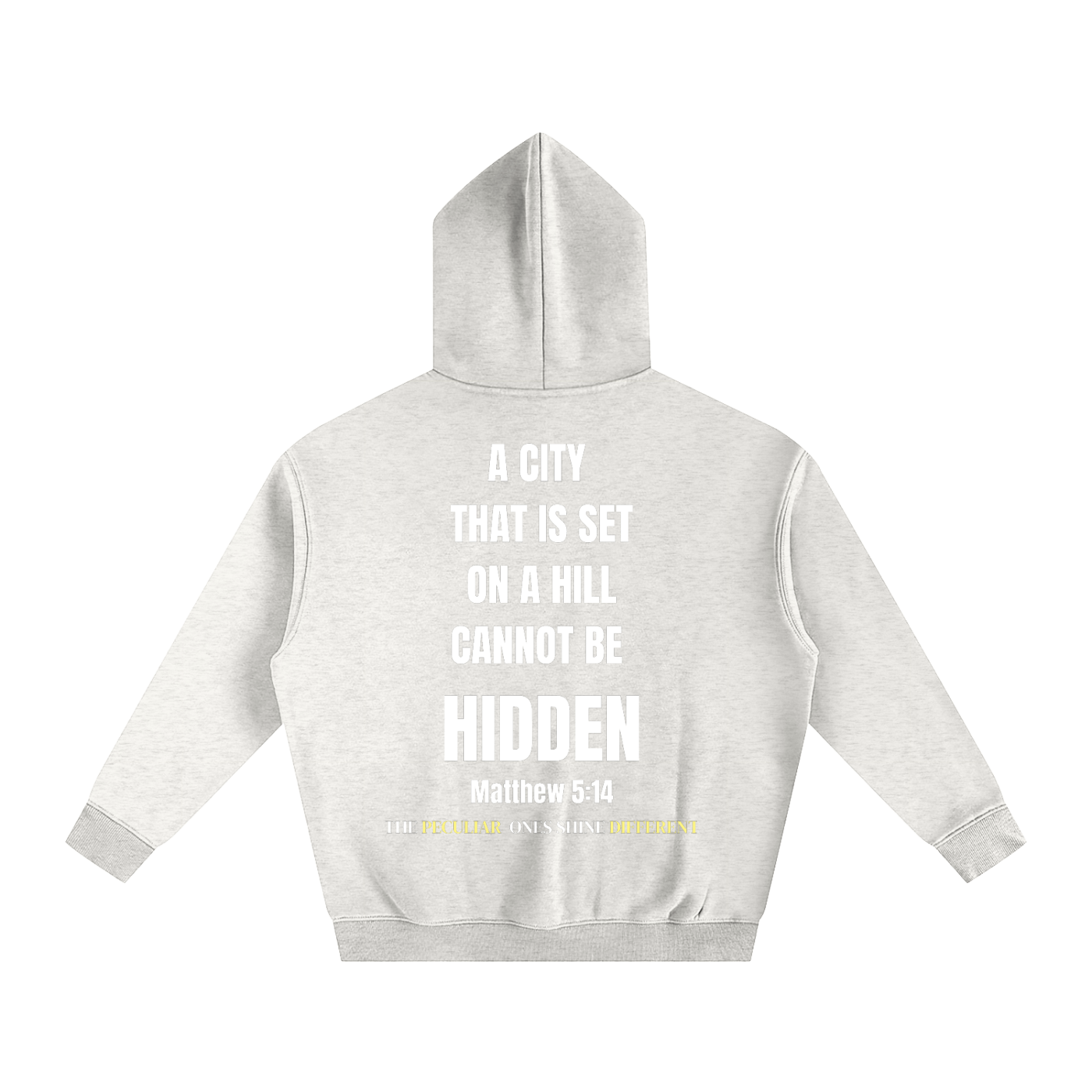 Ye Are the Light of the World Hoodie (Matt.5:14)